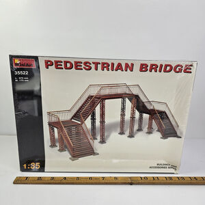 SEALED MiniArt 35522 Pedestrian Bridge 1:35 Scale Model Kit Made In Ukraine NEW
